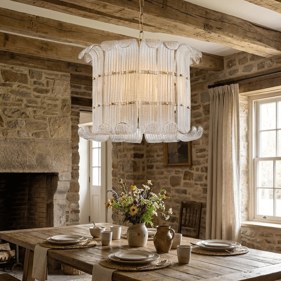 Brasher Chandelier Glass lighting by Bling Lighting Studio