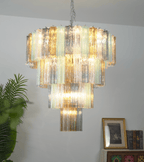 Modern Lustrava Tube Chandelier product image