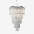 Cascadoria Chandelier Glass lighting by Bling Lighting Studio