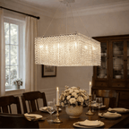 Crystal Frame Chandelier Crystal lighting by Bling Lighting Studio