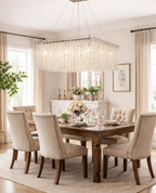 Crystal Frame Chandelier Crystal lighting by Bling Lighting Studio