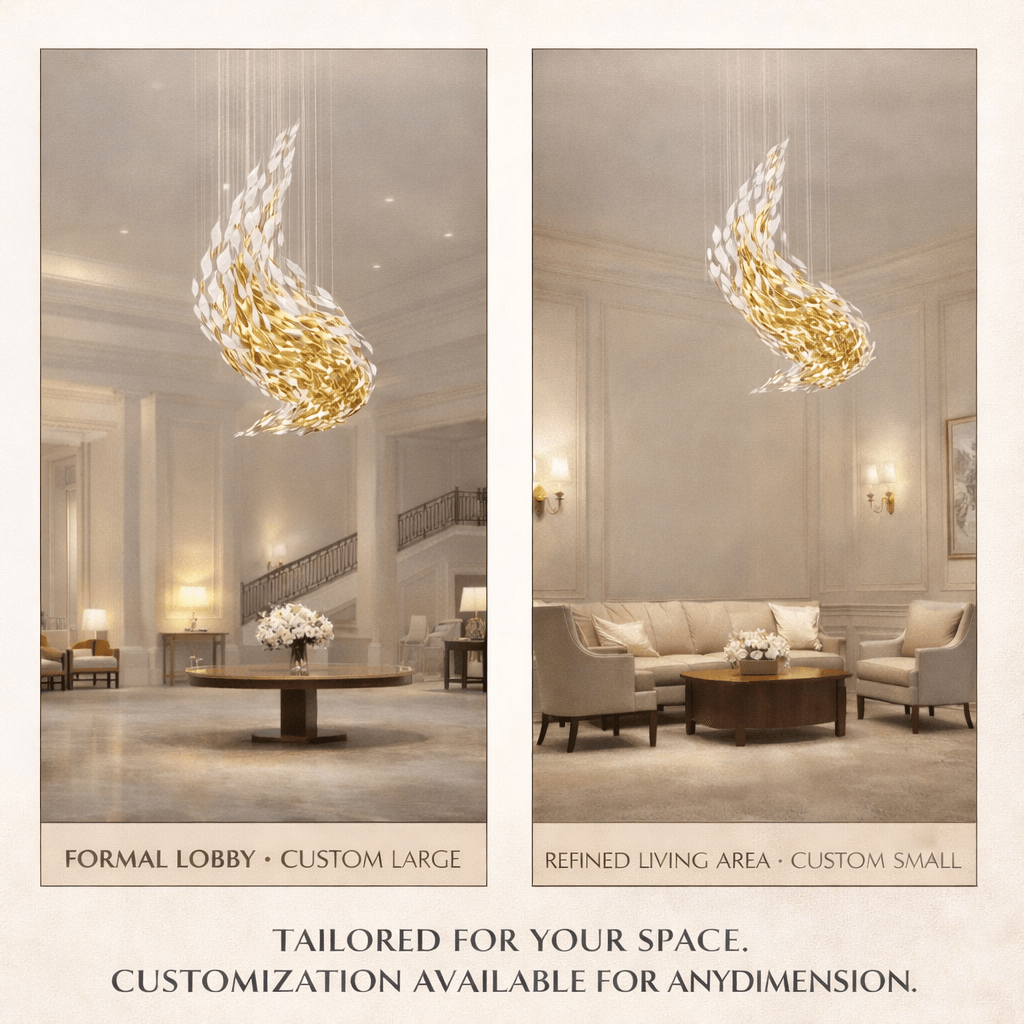 Swaying Leaves Chandelier