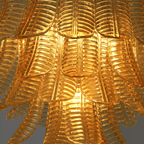 Aurelium Cascade Glass Chandelier Glass lighting by Bling Lighting Studio