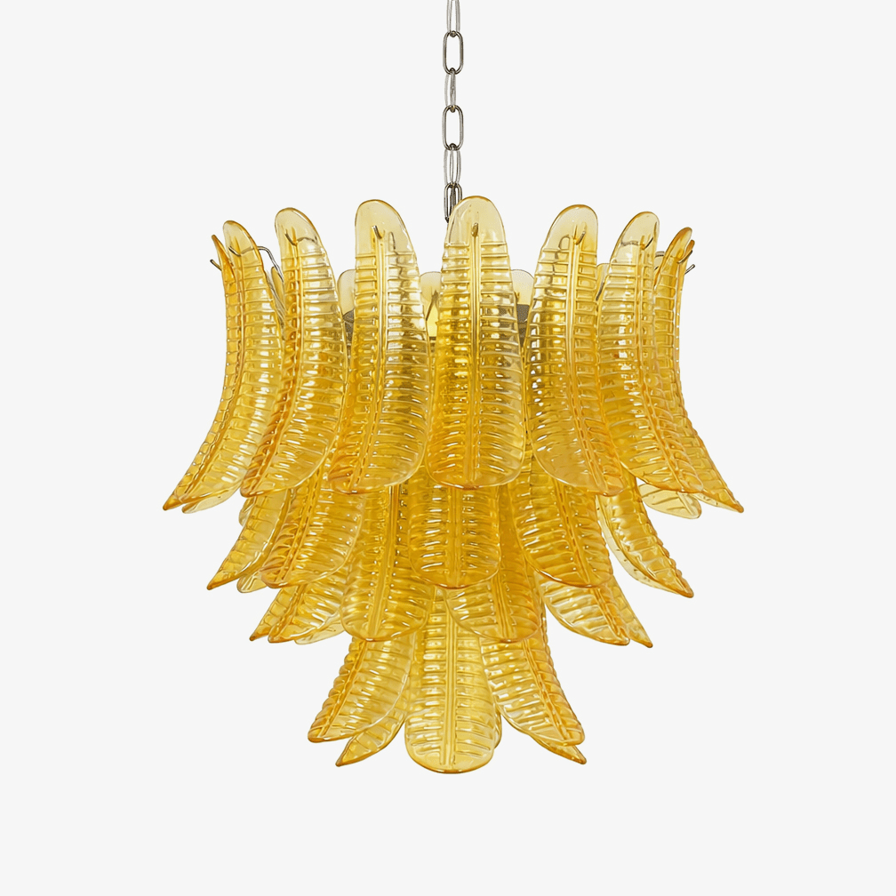 Aurelium Cascade Glass Chandelier Glass lighting by Bling Lighting Studio