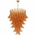 Luxury Amber Leaf Cascade Chandelier product image