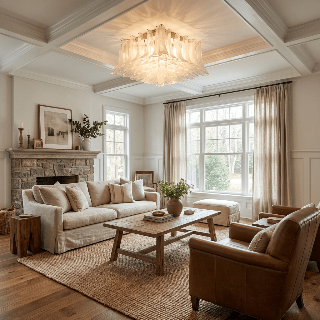Aurielis Glass Ceiling Light Glass lighting by Bling Lighting Studio