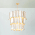Cascara Shell Chandelier