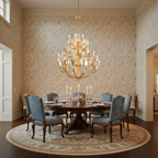 Tarot Modern Glass Chandelier