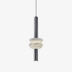 Alabaster Column Pendant Lamp
