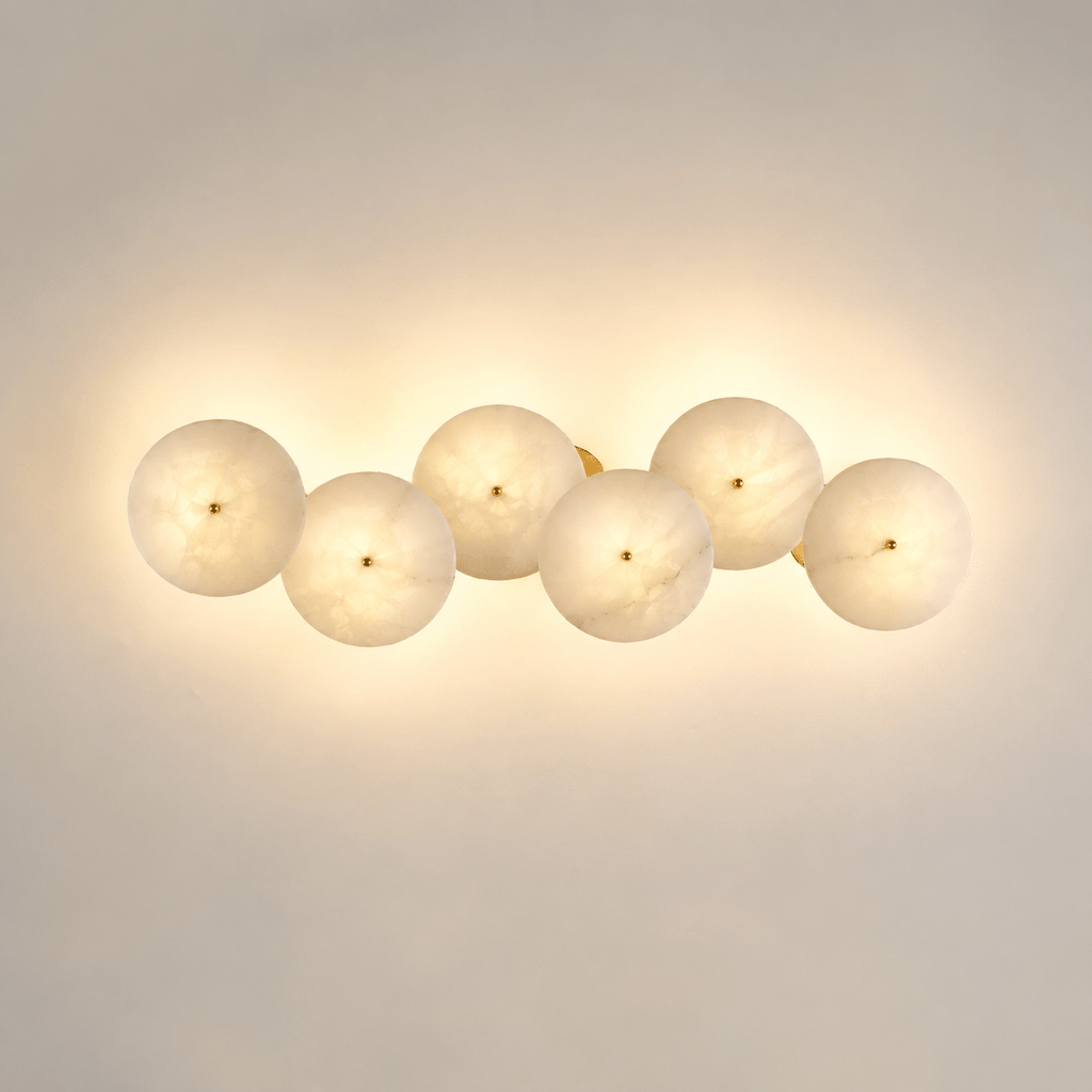 Cluster Alabaster Sconce