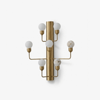 Raggiera Alabaster Globe Wall Sconce