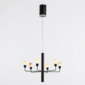 Raggiera Tiered Alabaster Globe Chandelier