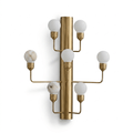 Raggiera Alabaster Globe Wall Sconce