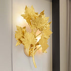 Maple Leaf Branch Wall Sconce product image