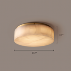 Milton Alabaster Flush Mount chandelier product image