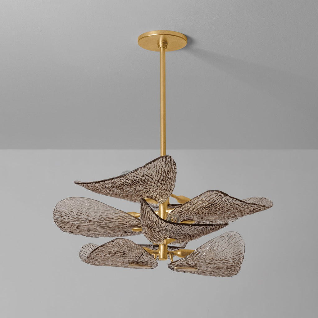 Cardiff Chandelier Glass lighting by Bling Lighting Studio