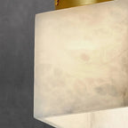 Soria Alabaster Flushmount chandelier additional product view