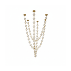 Strand Necklace Chandelier lighting by Bling Lighting Studio