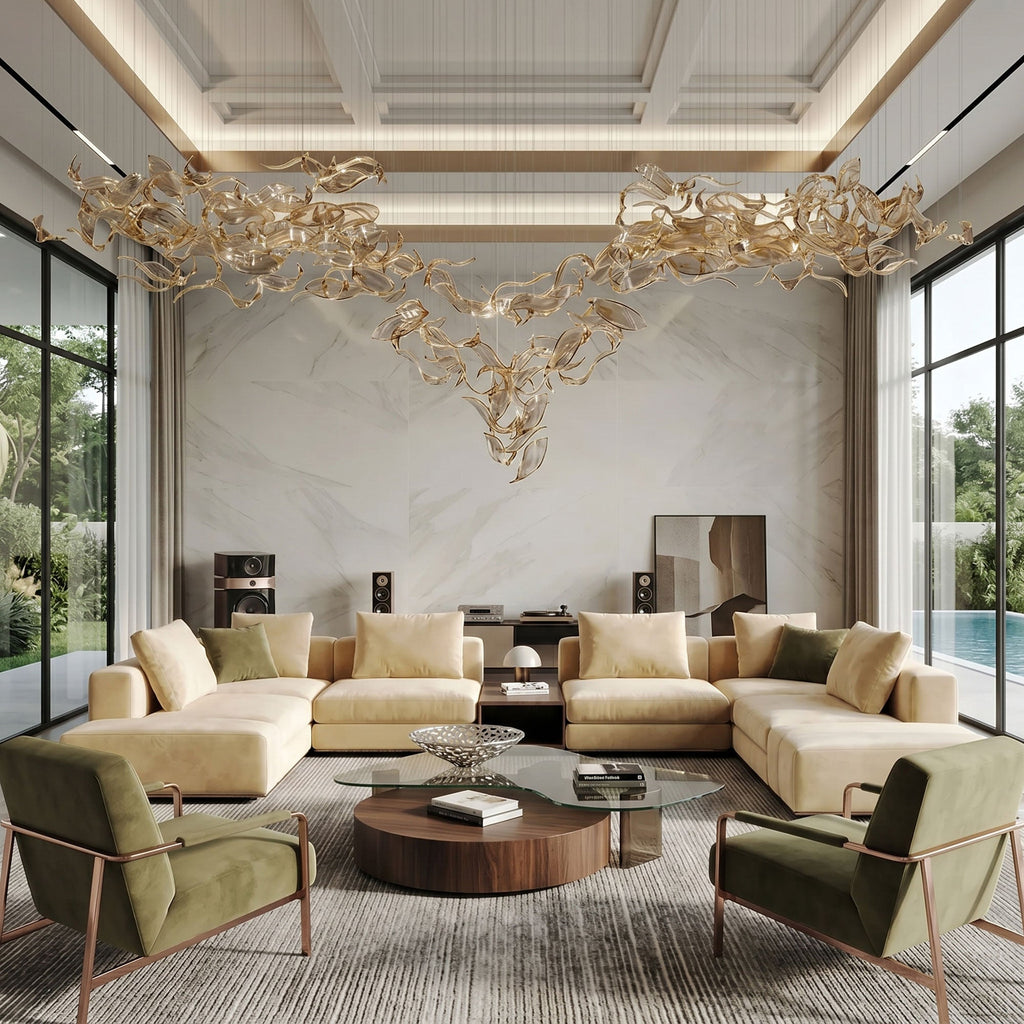 Rivella Cascade Fringe Chandelier