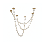 Strand Necklace Chandelier lighting by Bling Lighting Studio
