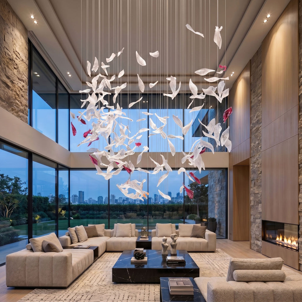 Rivella Cascade Fringe Chandelier