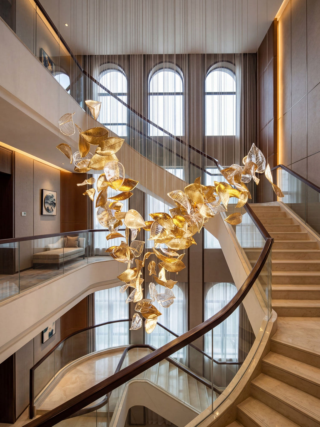 Rivella Cascade Fringe Chandelier