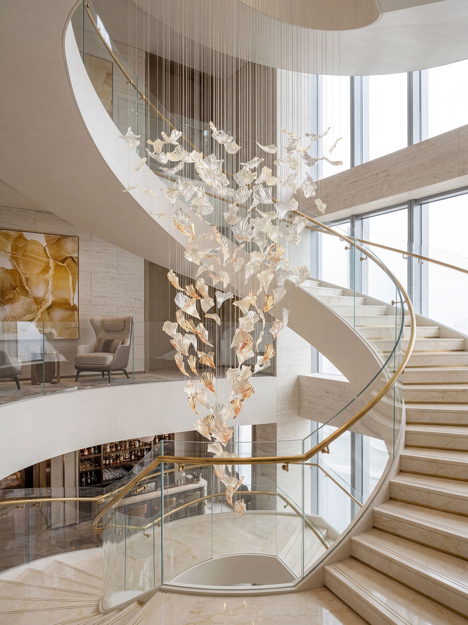 Rivella Cascade Fringe Chandelier