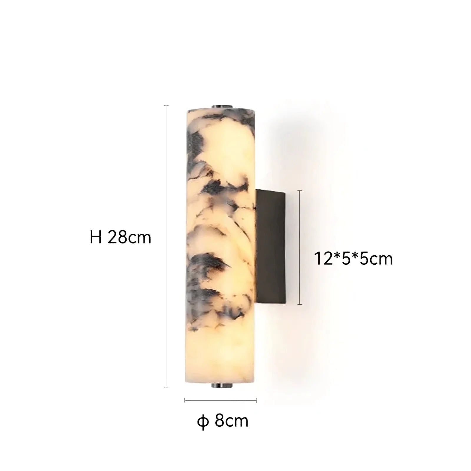 Valmont Alabaster Wall Sconce