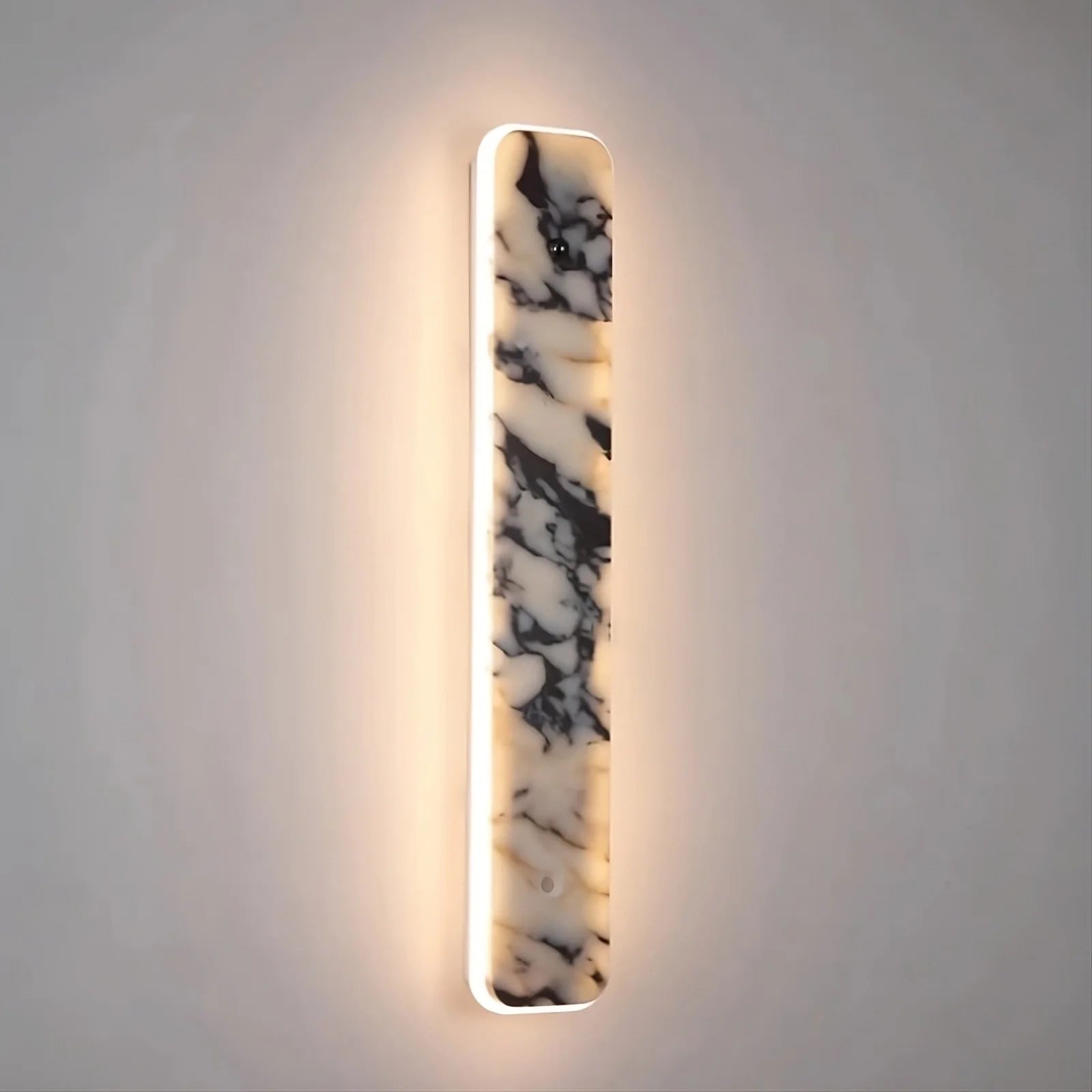 Warner Alabaster LED Wall Sconce material and finish detail