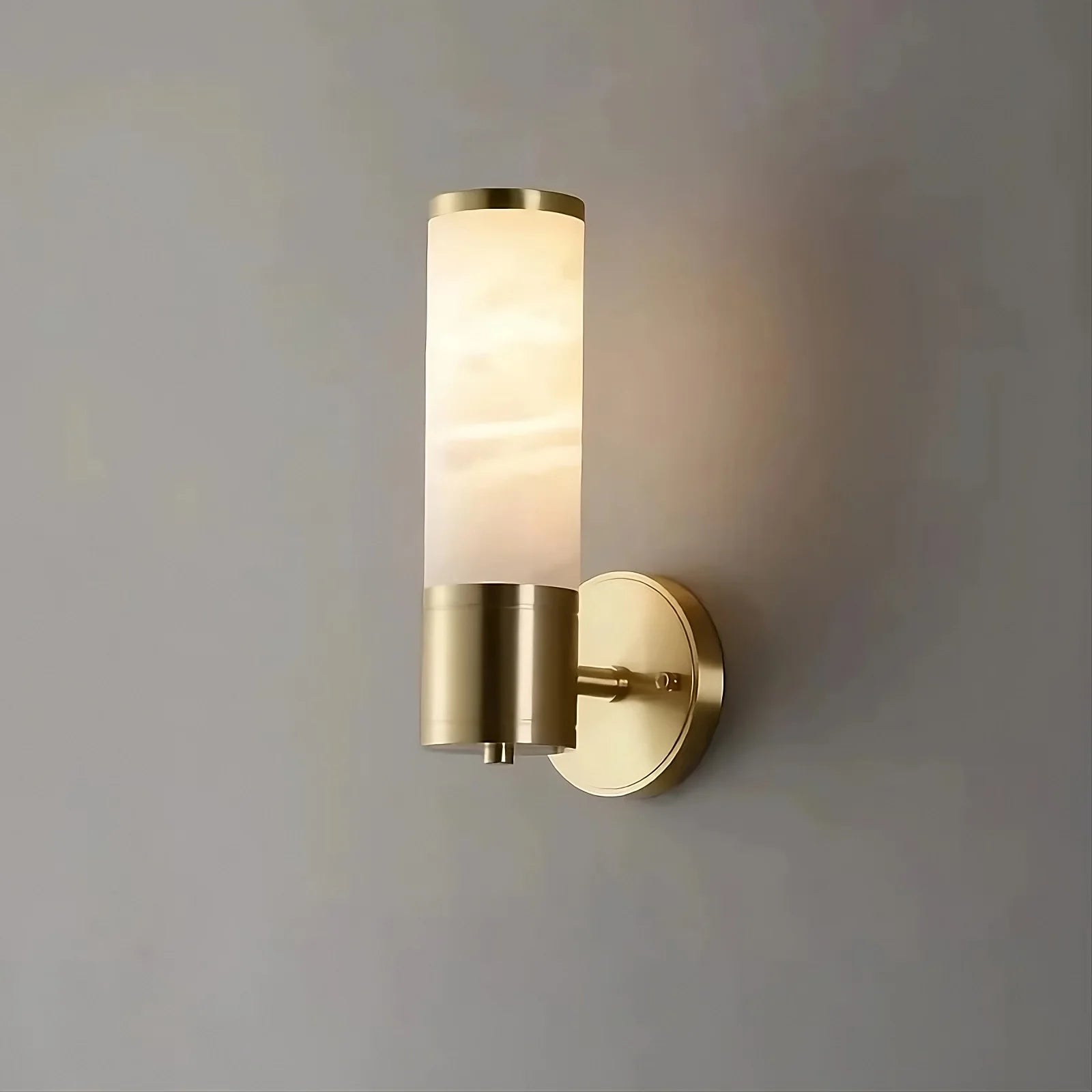 Moonshade Alabaster Wall Sconce
