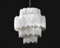 Claire 4 Tier Round Selenite Chandelier