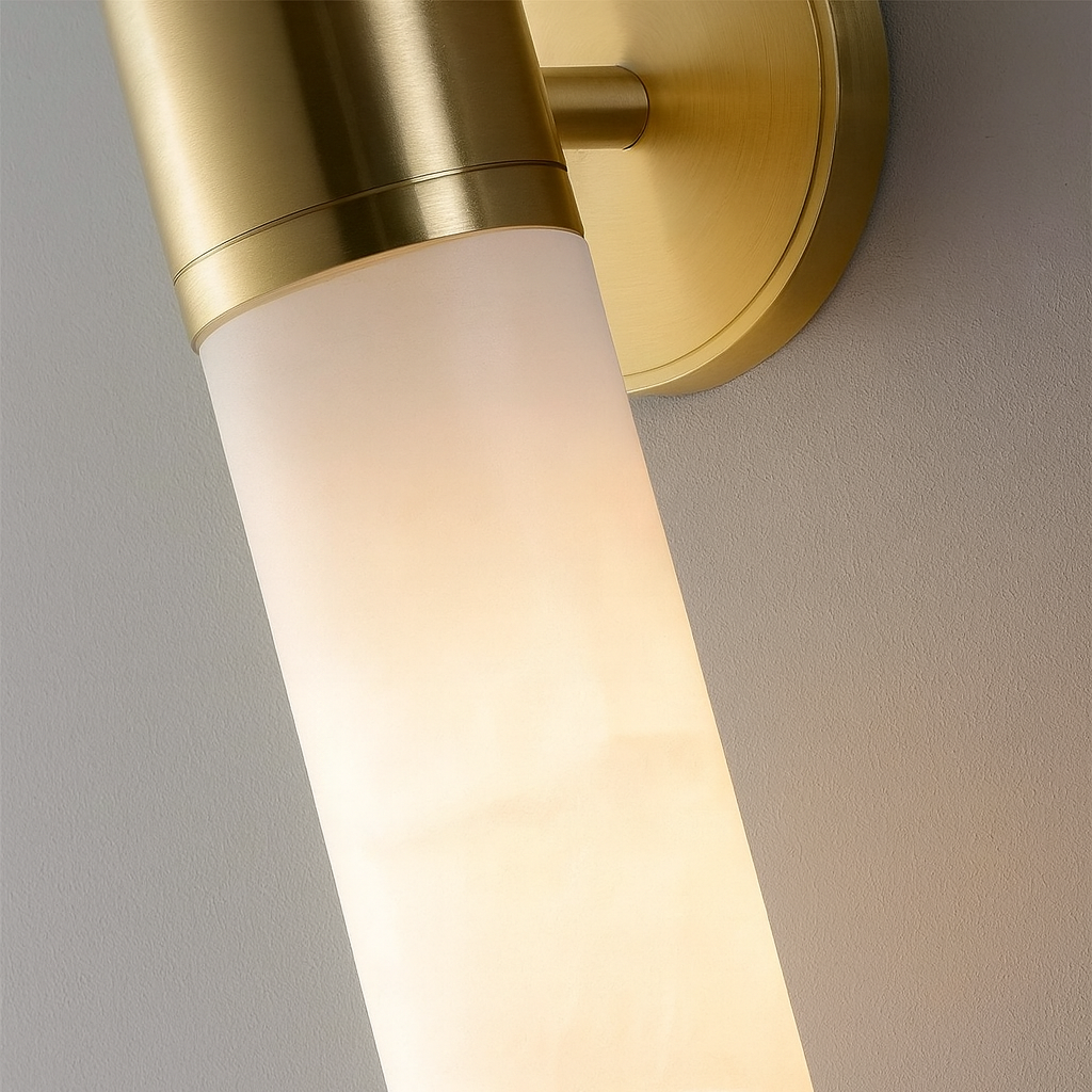 Aurelia Natural Alabaster Wall Sconce