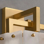 Stuart Modern Alabaster & Copper Wall Sconce product image
