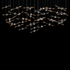 Crystal Orbit Scatter Pendant