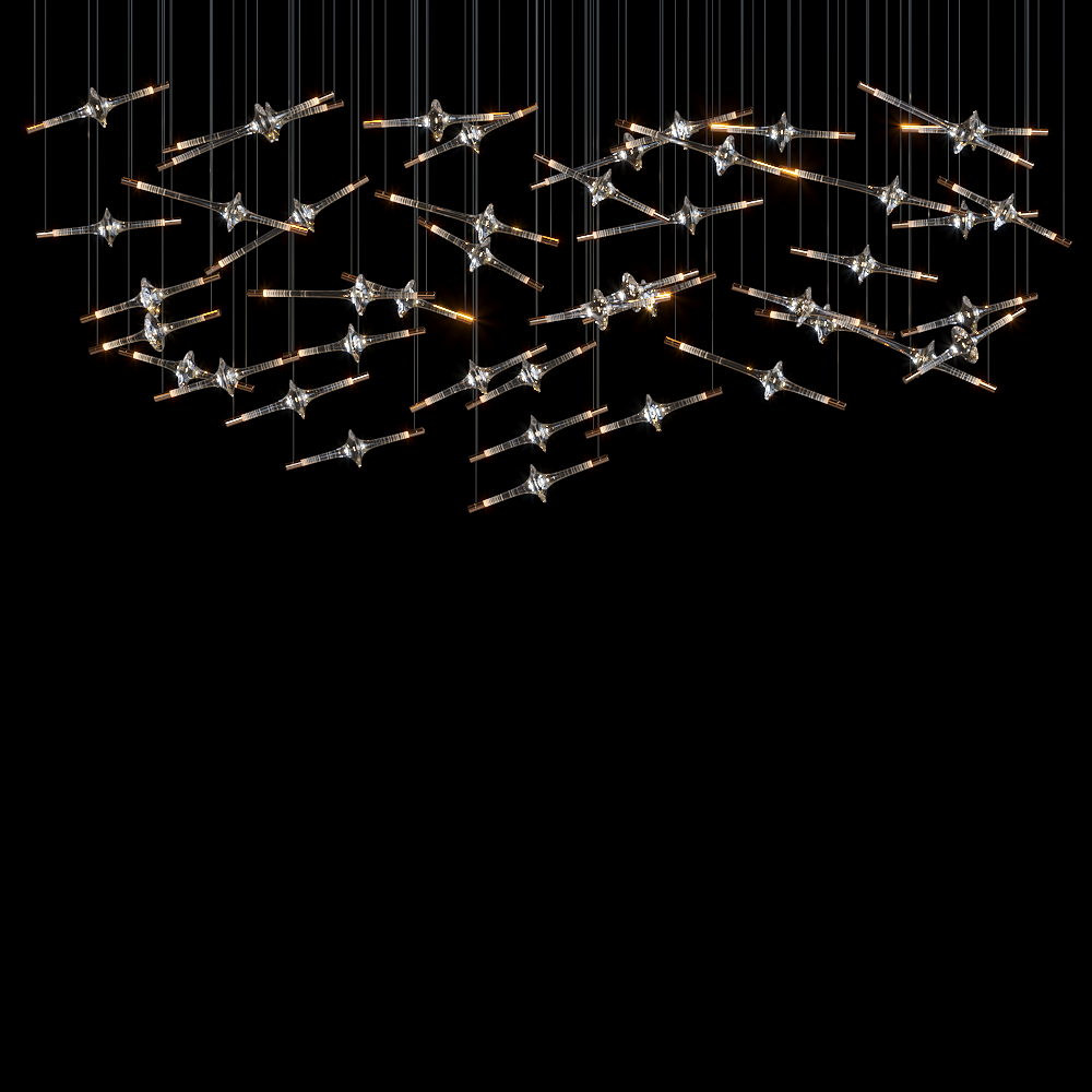 Crystal Orbit Scatter Pendant