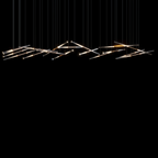 Linear Rod Scatter Pendant