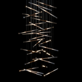 Linear Rod Scatter Pendant
