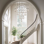 Soltaire Round Chandelier 17'' 24'' 36'' 40'' 58''D product image