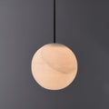 Sanaz Alabaster Pendant 9.5" Bronze by Bling Lighting Studio