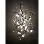 Selenite Crystal Blossom Branching Tree Chandelier by Bling Lighting Studio
