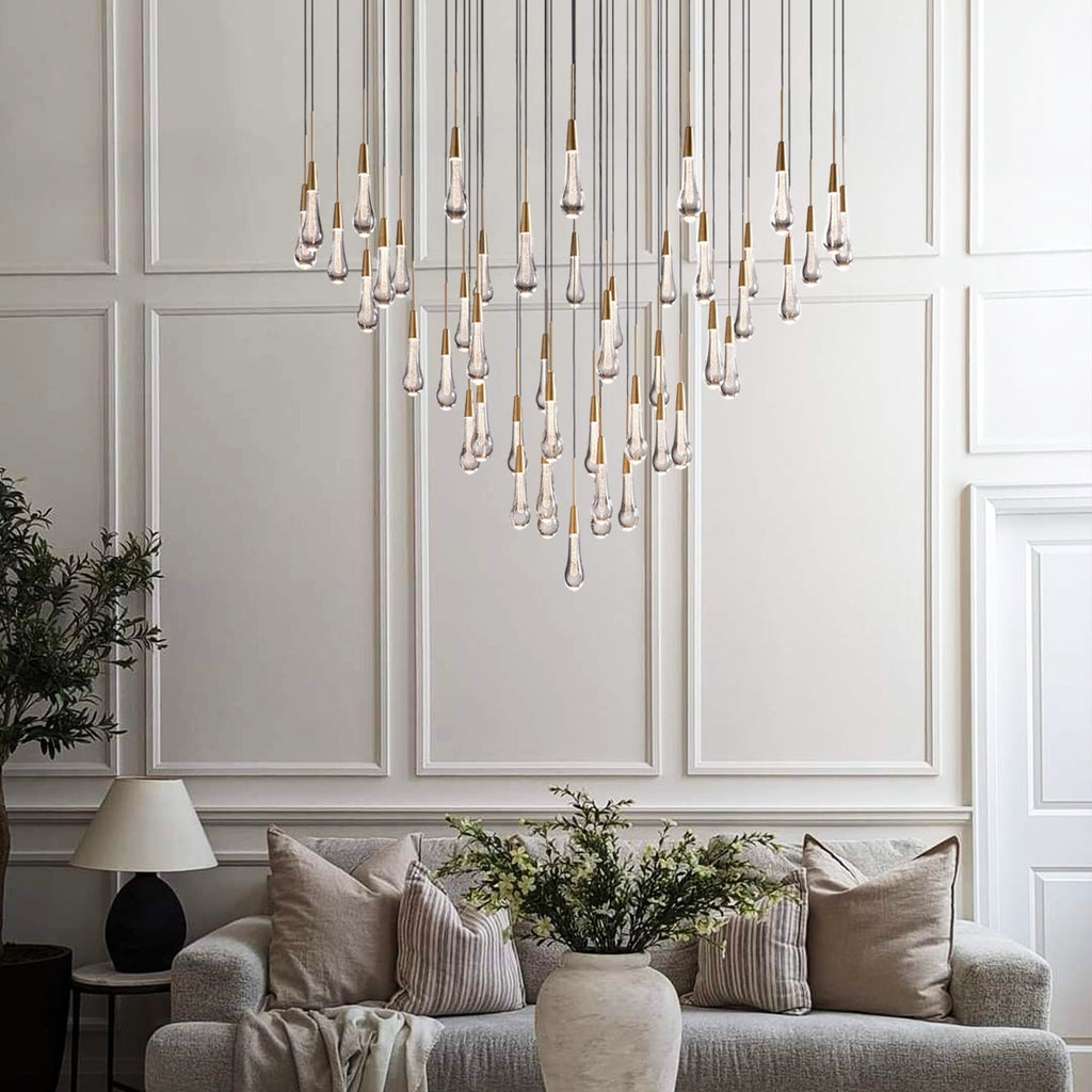 Soltaire Round Chandelier 17'' 24'' 36'' 40'' 58''D product image