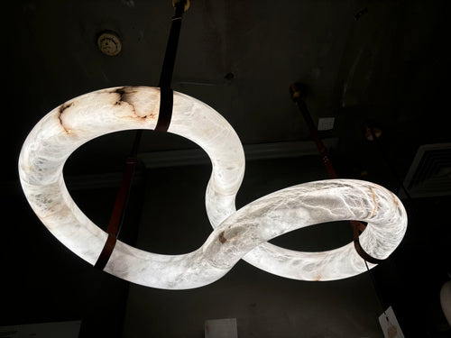 Infinity Alabaster Pendant Lamp