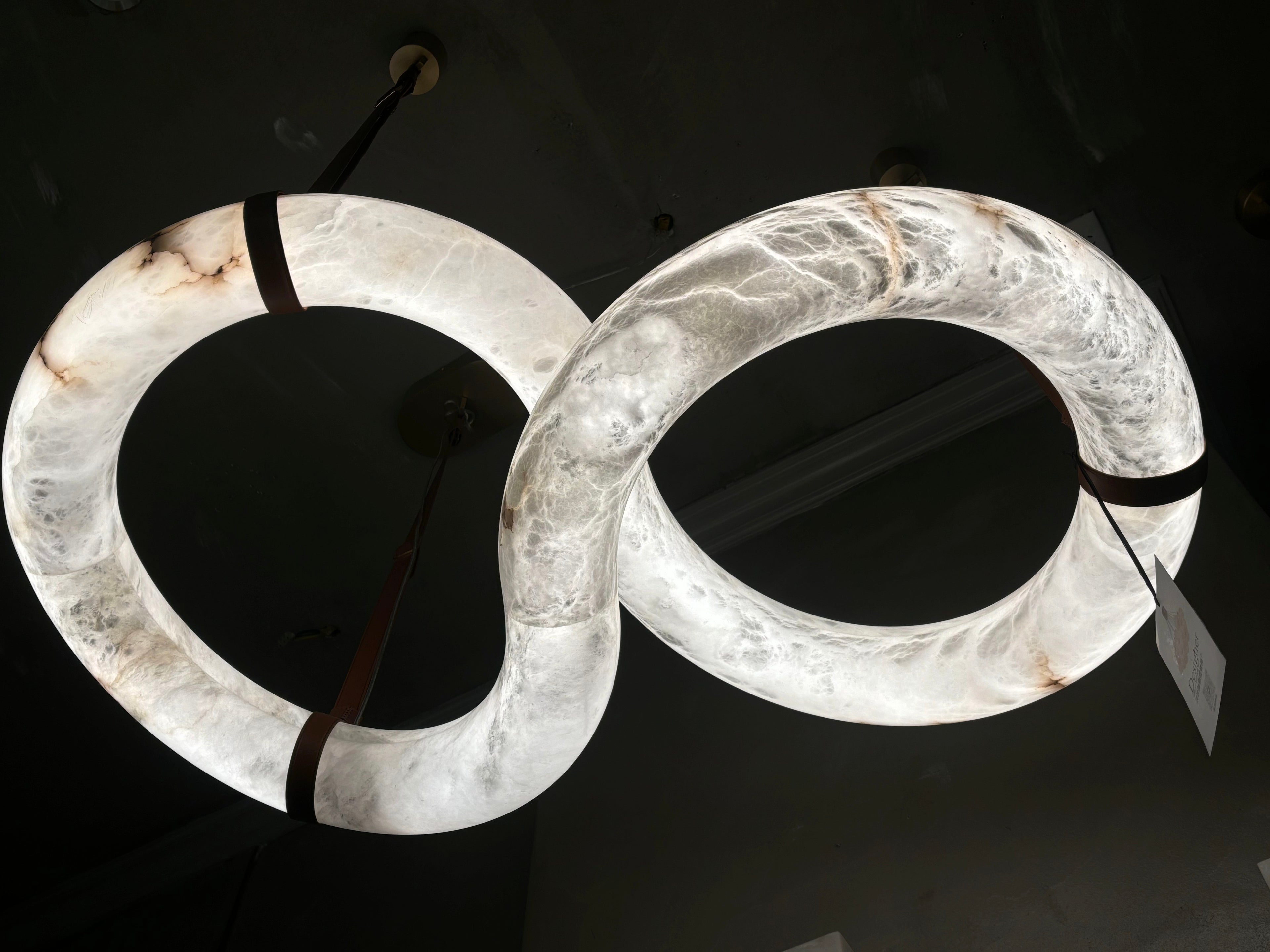 Infinity Alabaster Pendant Lamp