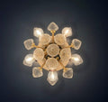 Murano Wall Lamp | 16 Clear White Sputnik | Set of 2