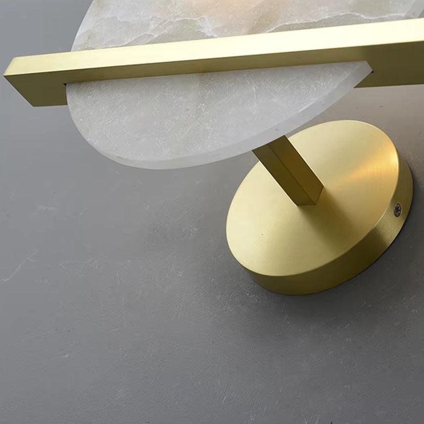Elara Natural Alabaster Wall Sconce