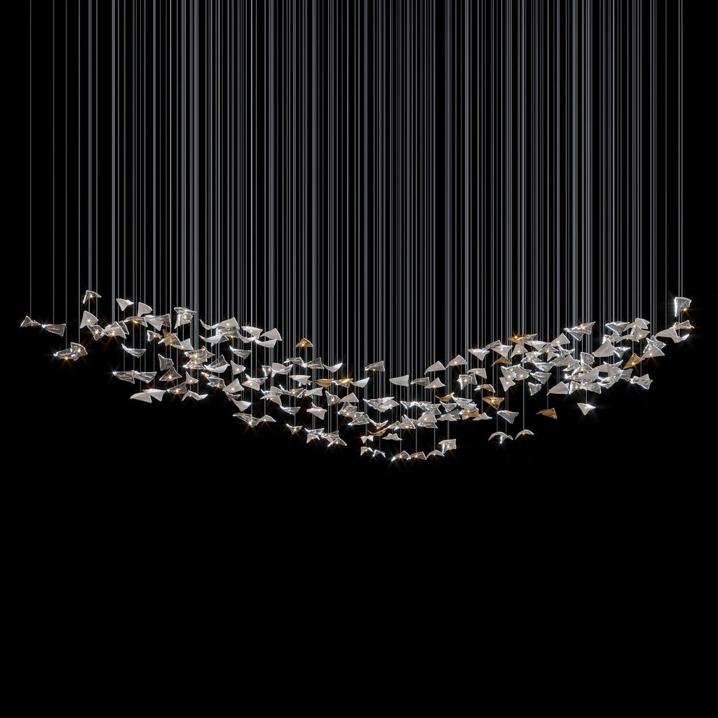 Manta Cloud Cascade Chandelier