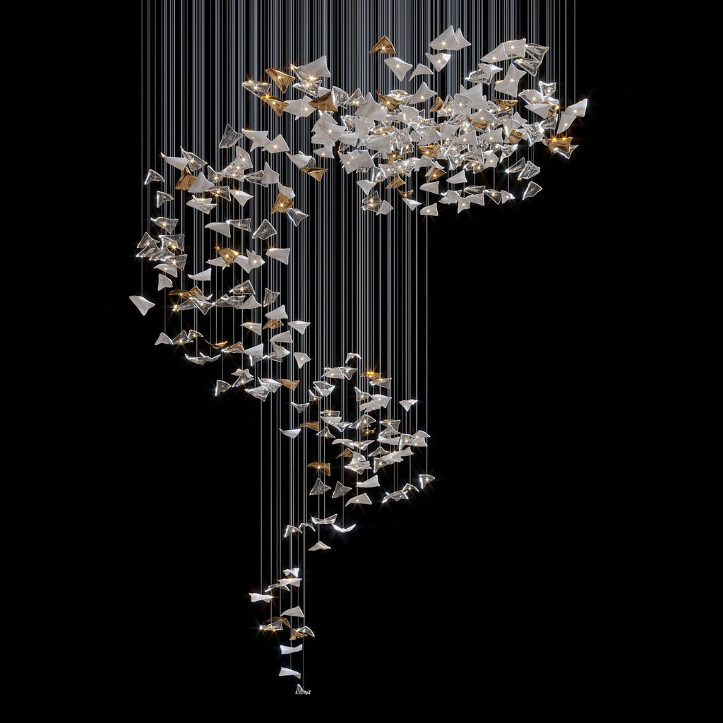 Manta Cloud Cascade Chandelier