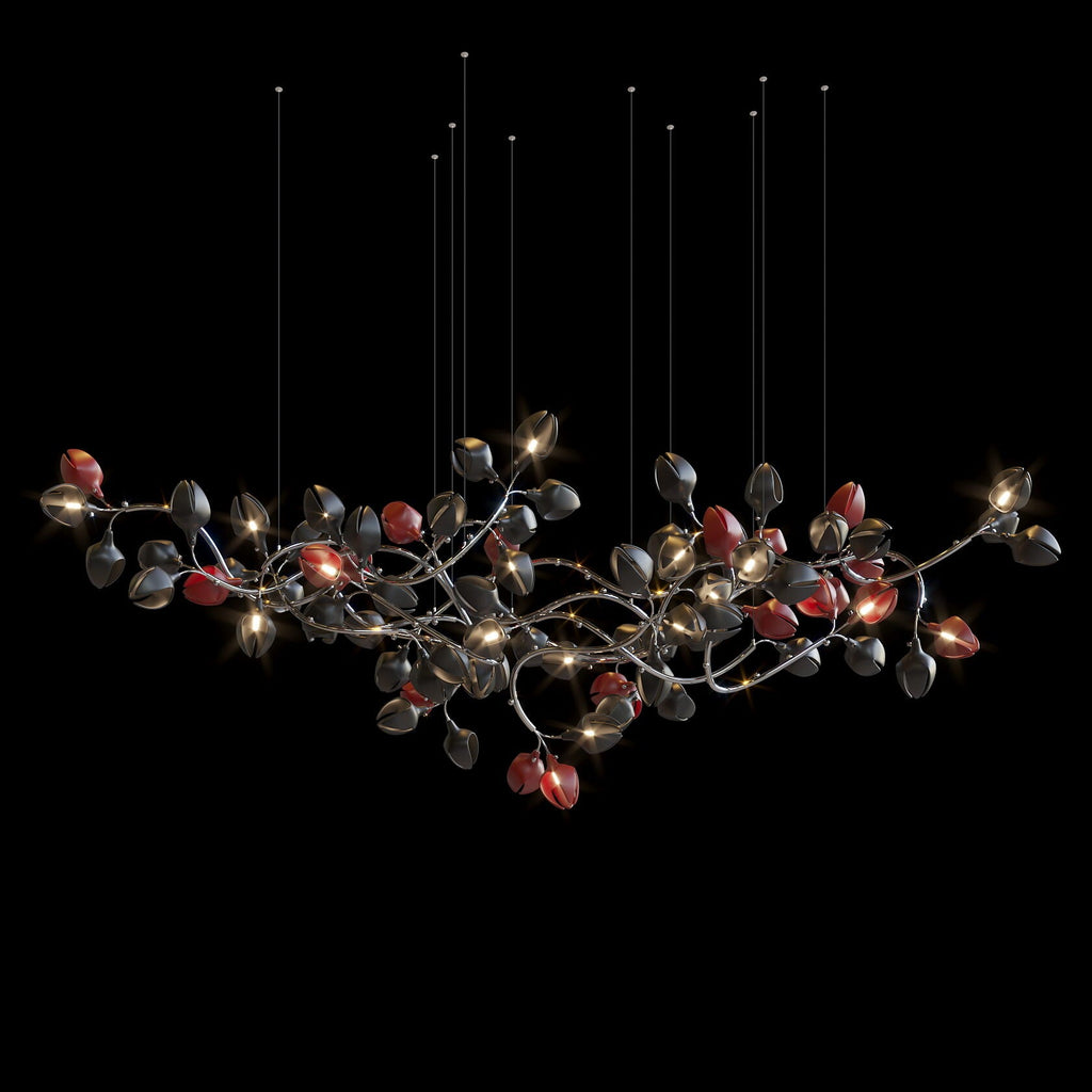 Aqua Pod Vine Chandelier
