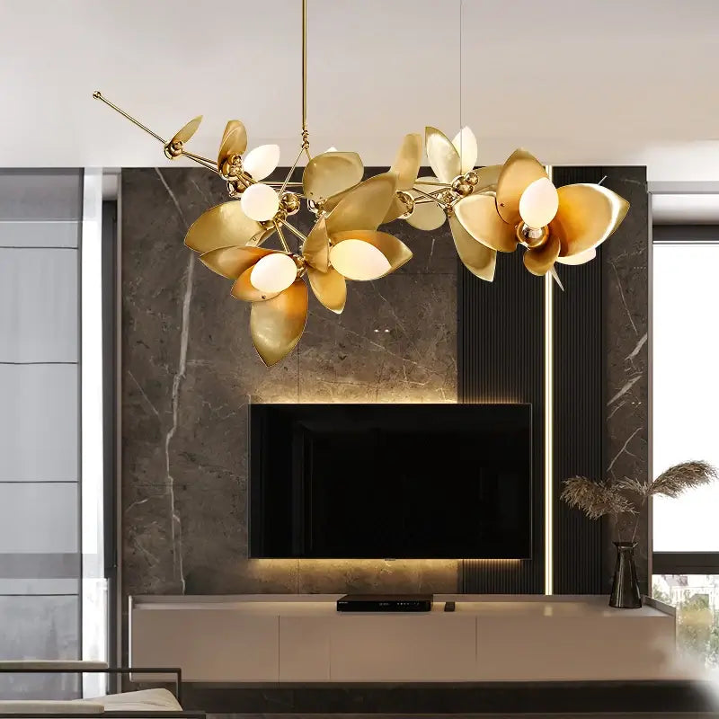 Laurel Blossom Branch Chandelier by Bling Lighting Studio