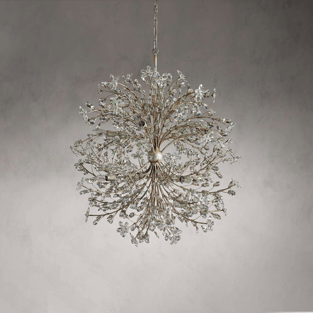Fiore 8-Light Round Chandelier by Bling Lighting Studio